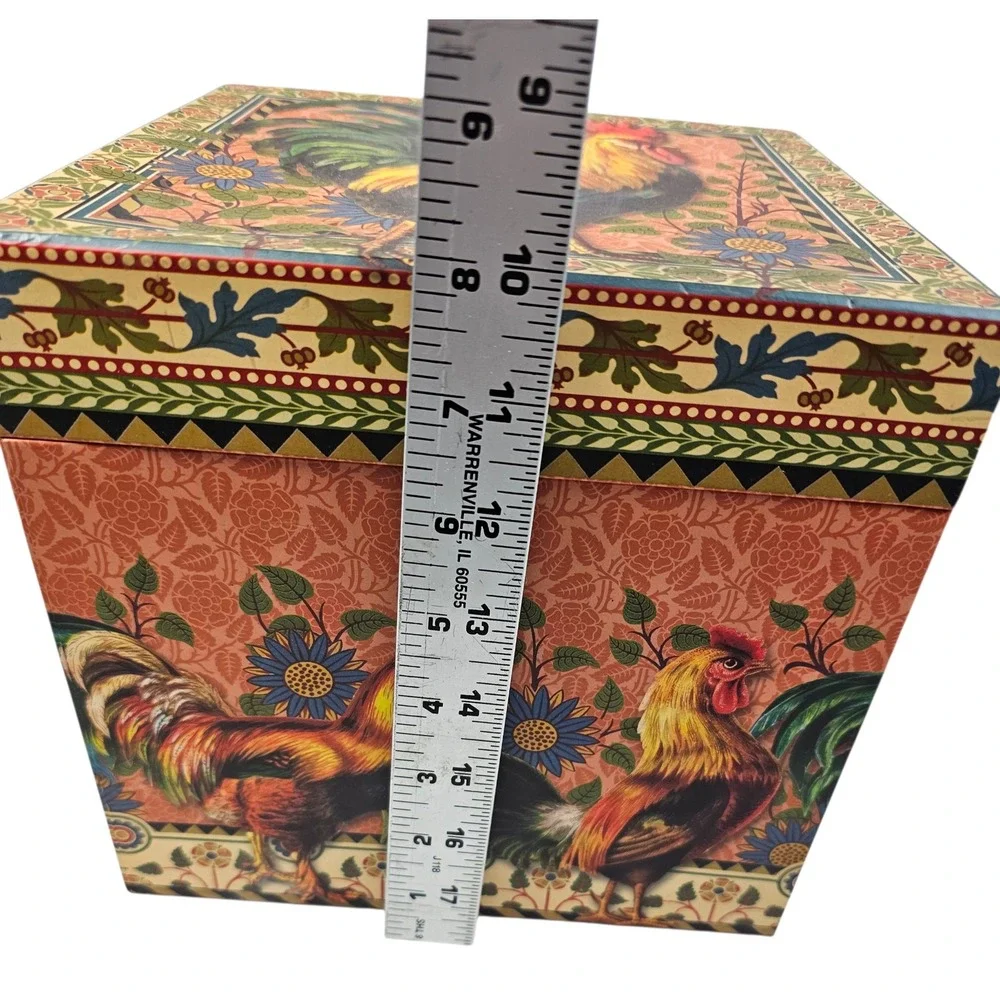Pooch & Sweetheart Rooster Nesting‎ Gift Boxes Set of 2 The Gifted Line Kirshner